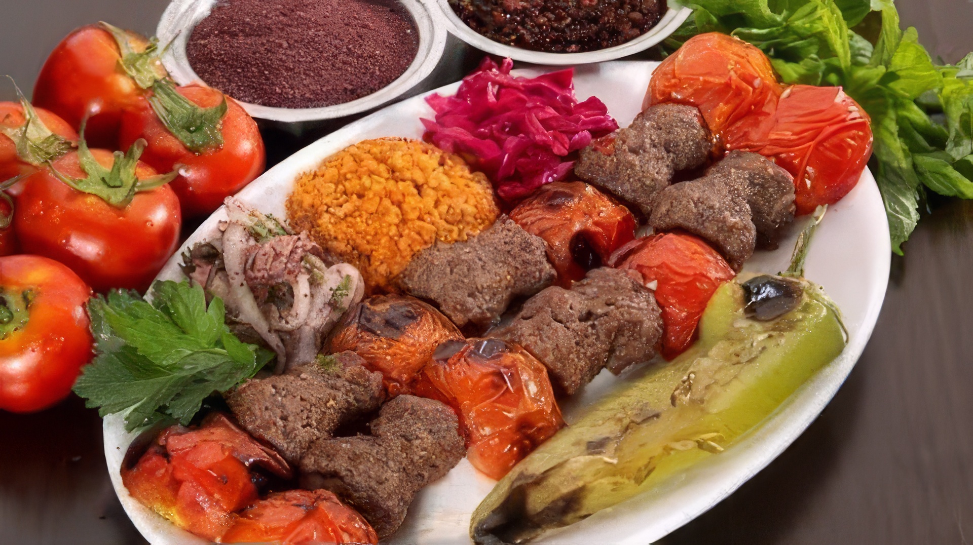 Domatesli Kebap